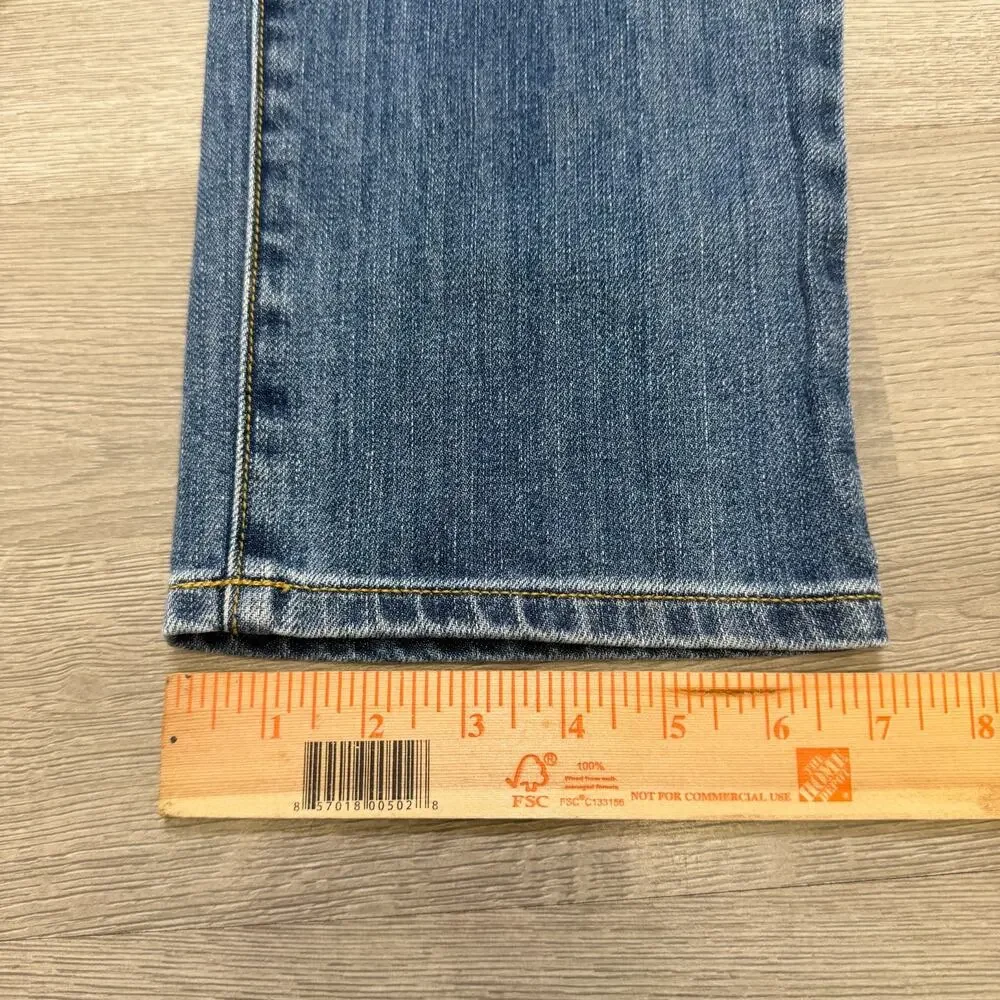 Flint and Tinder Jeans Mens 33x32 Slim Fit Blue Denim Light Wash Stretch